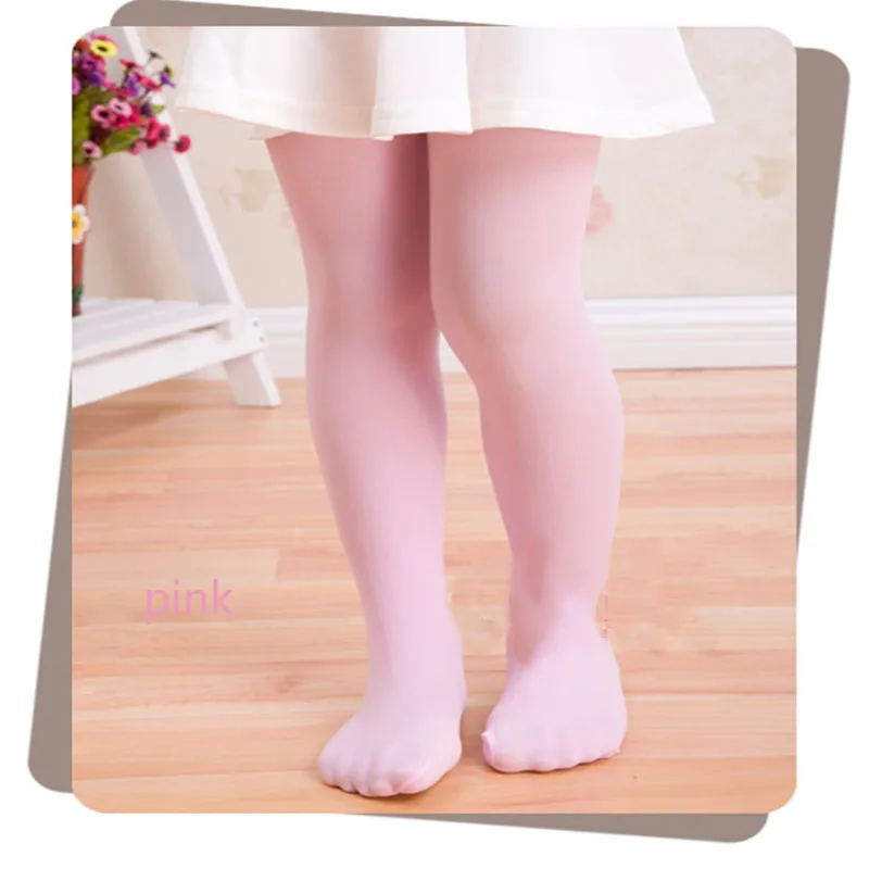pink 50 пар/лот; Muiti-colors; колготки для девочек; Новинка; милые колготки с героями мультфильмов для детей; мягкие бархатные детские колготки принцессы - Цвет: pink
