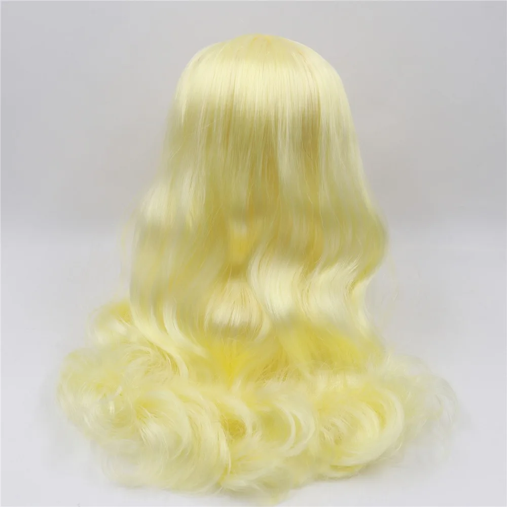 Blyth кукла ледяной парик rbl головы и domewavy волосы для DIY пользовательские куклы аксессуар