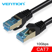 Vention Cat7 Ethernet Cable RJ45 Gigabit  Network Lan Cable rj45 Patch Cord 1m2m3m4m5m10m40m for PC Router Laptop Cable Ethernet