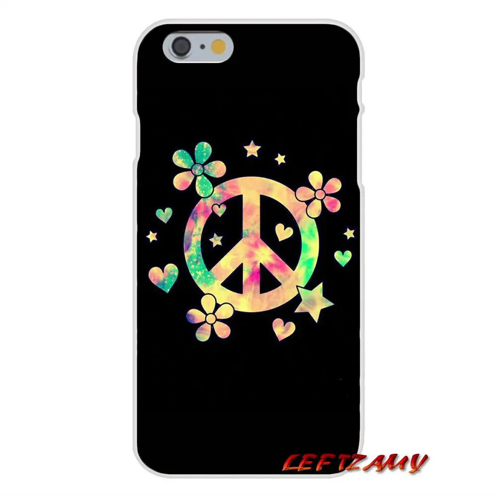 Для iPhone X XR XS MAX 4 4s 5 5S 5C SE 6 S 7 8 Plus Хиппи Psychedelic аксессуары чехлы для