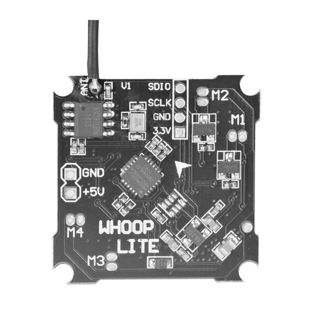 Новая плата полетного контроллера с серебряной прошивкой для Whoop Lite Mini матовым