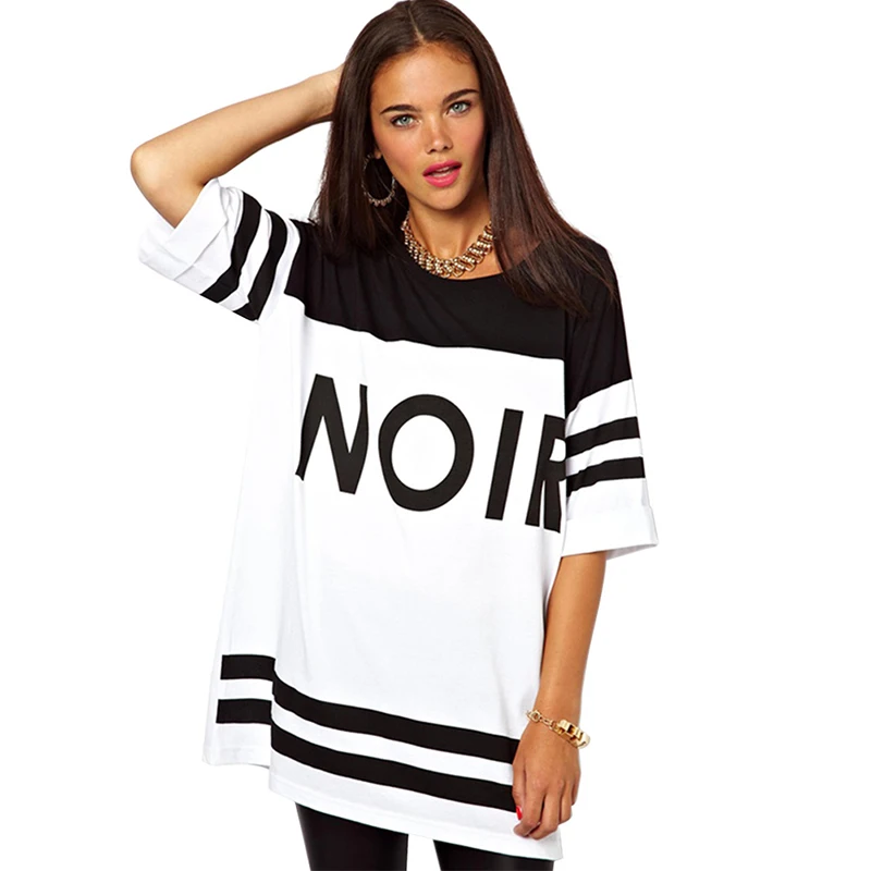 2016 Мода Повседневная Осень женщины толстовка печати половина рукава Длинные