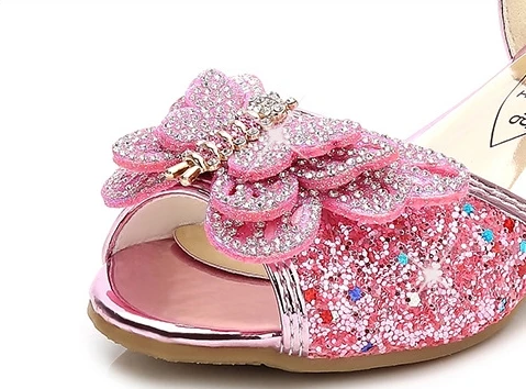 Новинка 2020 летние стильные сандалии с открытым носком для девочек милые детские