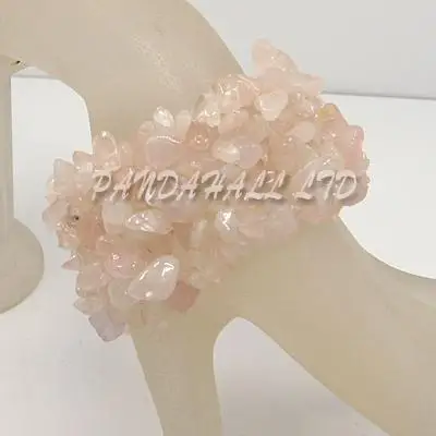 

10Bracelets Natural Stone Chip Bracelets & Bangles for Women Jewelry About 51mm In Diameter