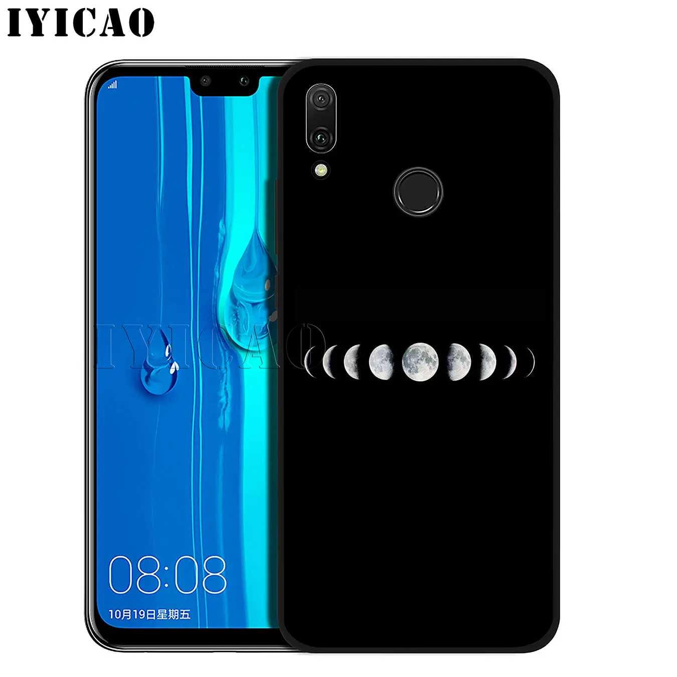 IYICAO Space Moon Astronaut Milky Way Soft Phone Case for Huawei Mate 30 20 10 Pro Nova 5I 5T 5 4 4E 3i 3 2i Lite Smart |