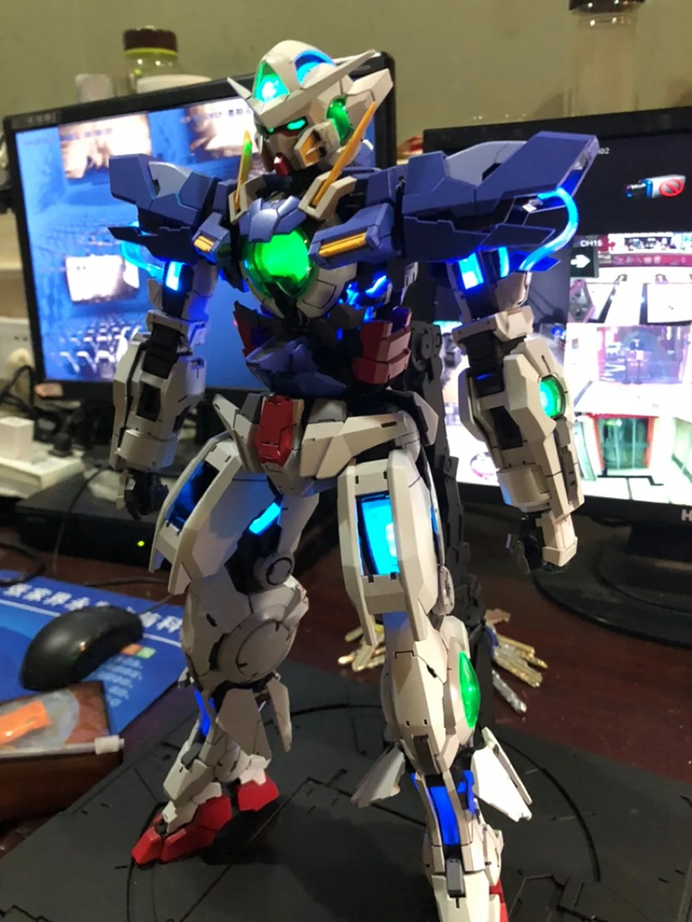 Индукционный светодиодный блок управления ручной волной ДЛЯ Bandai PG 1/60 GN 001 EXIA