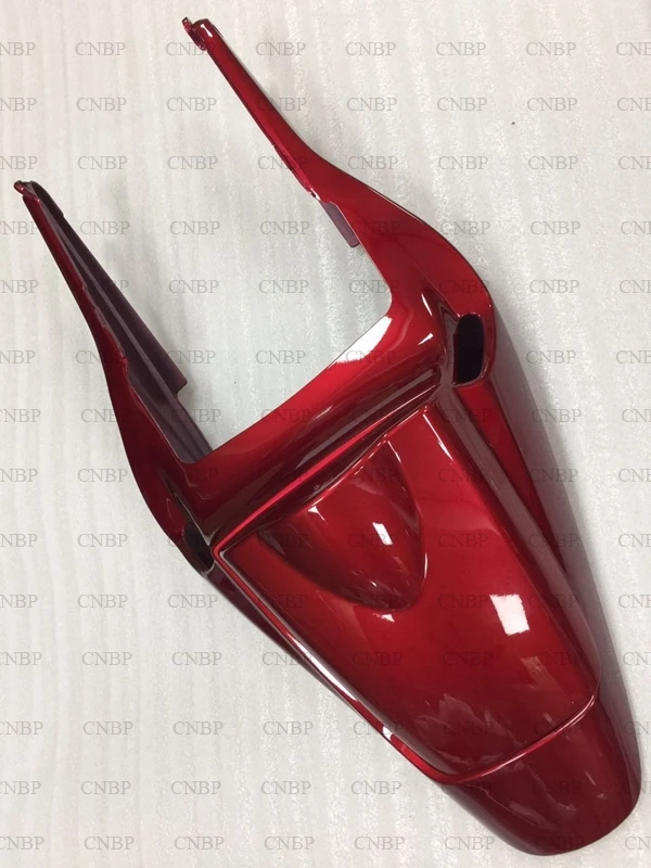 Пластиковые обтекатели темно-красного и черного цвета для Honda CBR600RR 2003 - 2004 набор