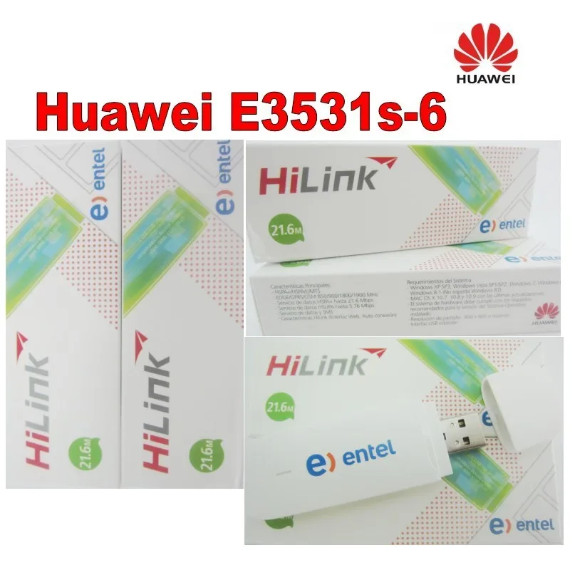 

Lot of 100pcs Huawei E3531s-6 3G USB Stick HSPA 21.6Mbps USB