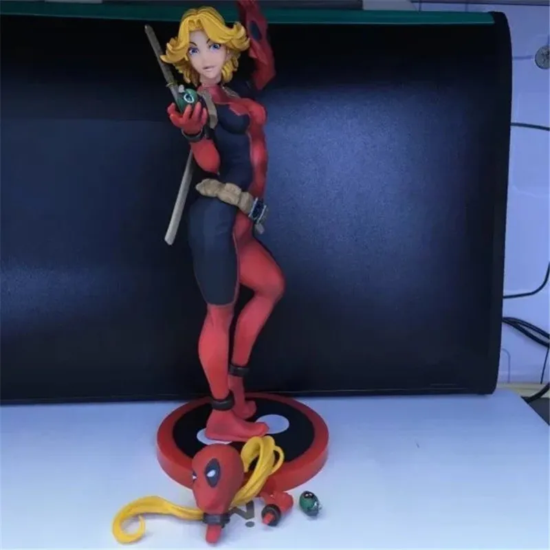 Леди Дэдпул Figuras X Men ПВХ фигурка Коллекционная модель игрушки куклы классный
