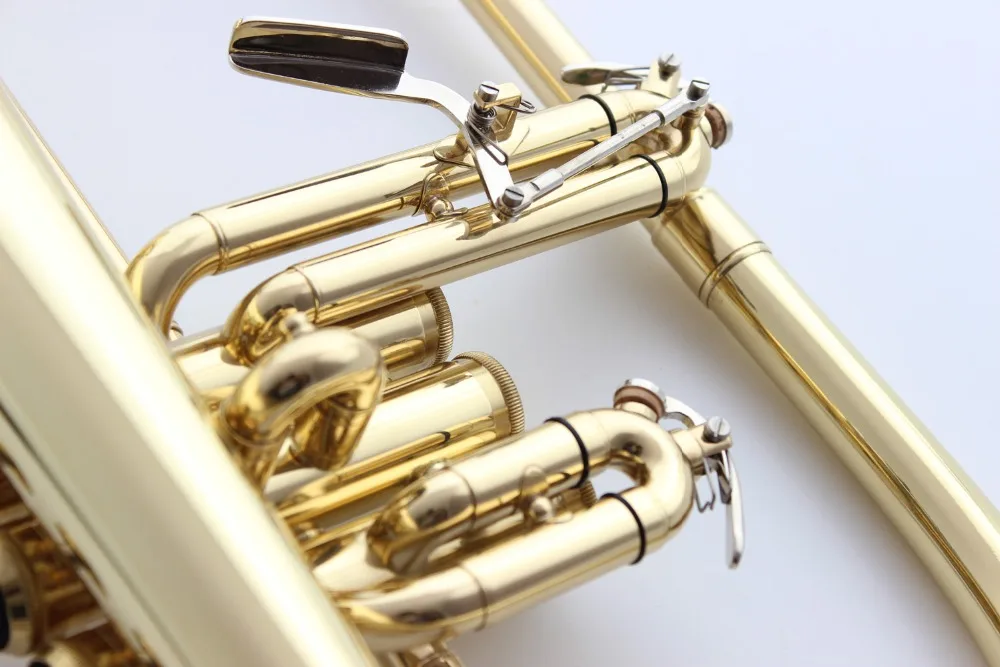 Музыка Fancier клуб Профессиональный flugelhorn 183 золотой лак с чехол для профессиональных flugelhorn s Bb желтый Латунный Колокольчик