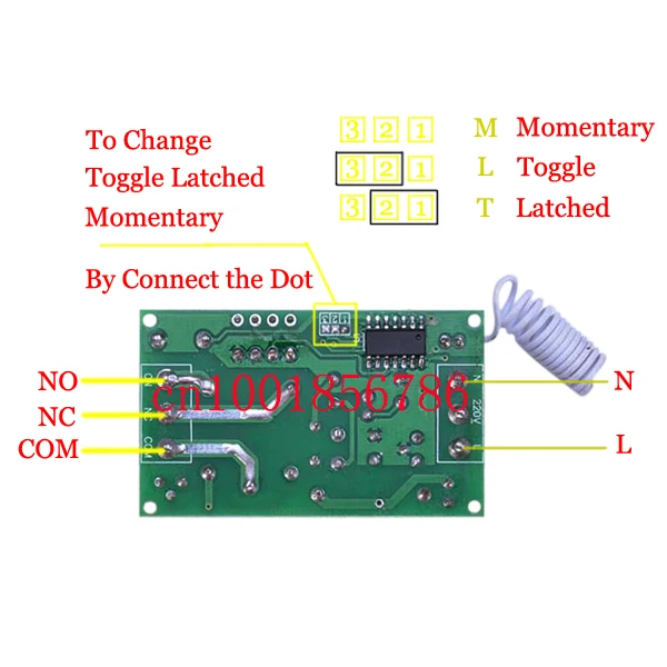 Бесплатная доставка 8CH 220В выключатель света ВКЛ/ВЫКЛ Цифровой беспроводной