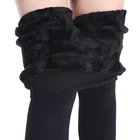 NOVMOV женские Леггинсы зимние теплые леггинсы бархатные облегающие брюки с высокой талией плотные леггинсы зимние брюки женские