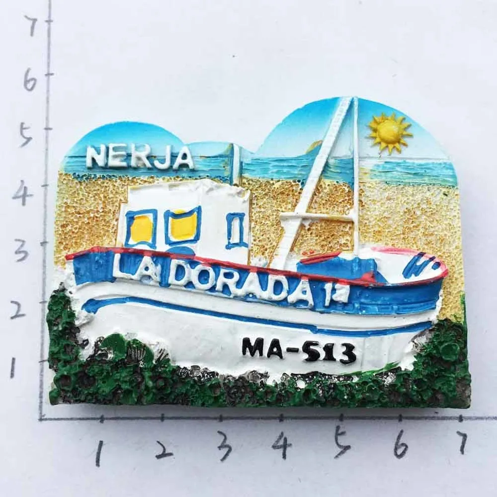 Испания Андалусия средиземноморская Малага нерджа дорожный сувенир магнит на