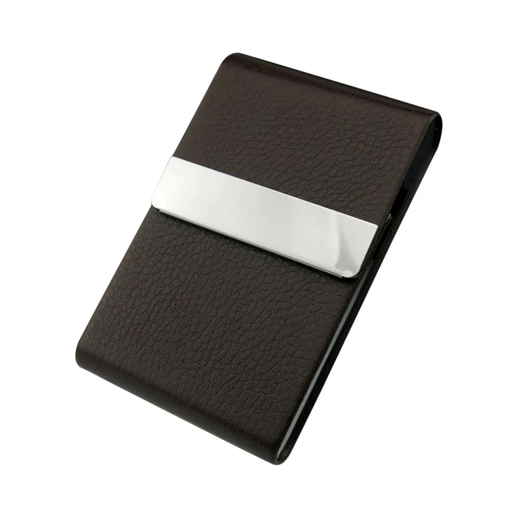 Большой Вместительный держатель для карт Модный чехол унисекс металлический
