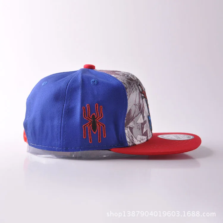 Корейская сублимационная технология детская хип хоп бейсбольная шляпа Marvel Spider