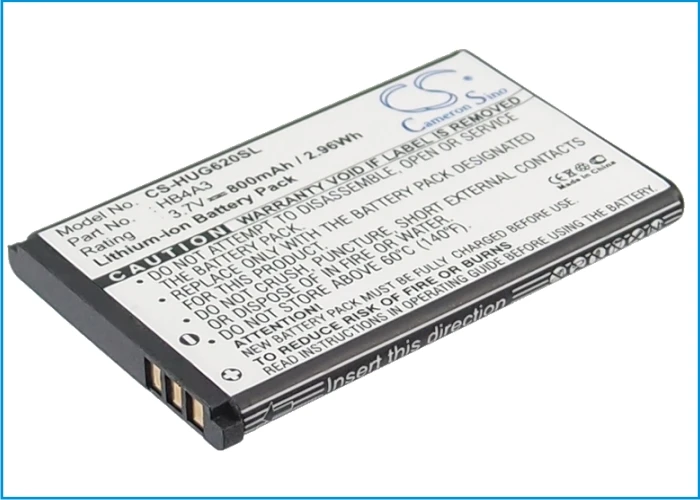 Высококачественный аккумулятор Cameron Sino 800 мАч HB4A3 HB4A3M для Huawei G6620 G7210 T1201 T1209