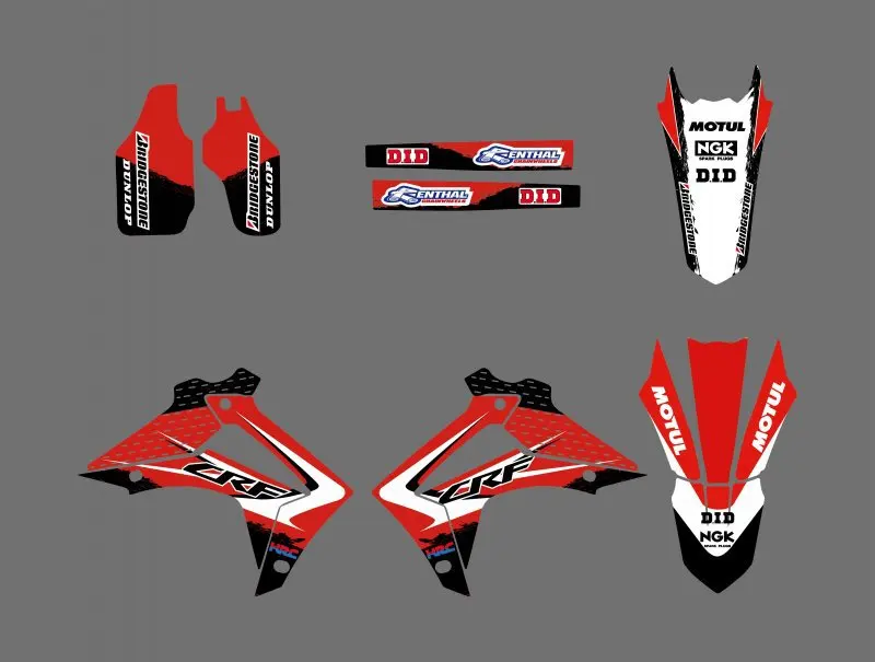 Наклейка H2CNC графическая для Honda CRF250R CRF250 2014 2016 & CRF450R CRF450 2013 2015 CRF 250 250R 450 450R|decals for