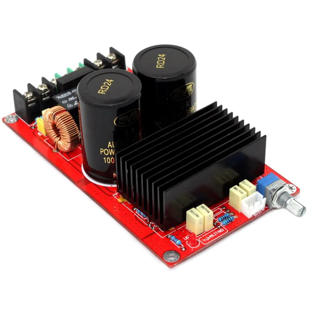 Усилитель мощности TDA8950 UPC1237 класс D 2*120 Вт готовая плата с защитной платой YJ00269 |