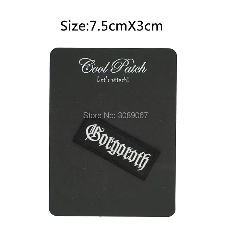 Великолепная музыкальная лента из тяжелого металла термоклейкая нашивка