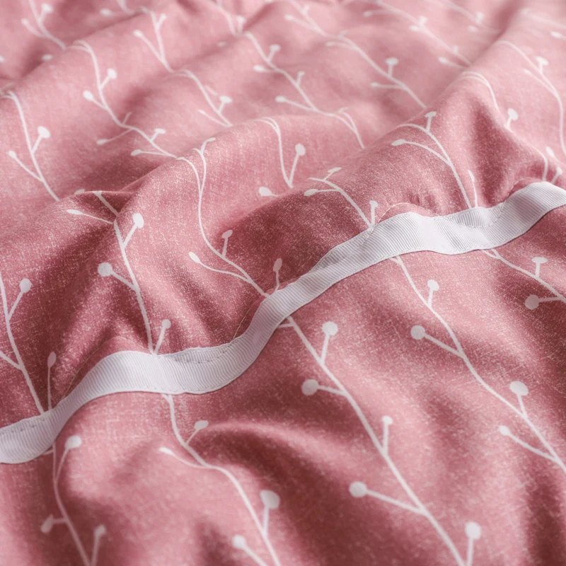 Летние одеяла механическое стираное одеяло одиночное королевское размер