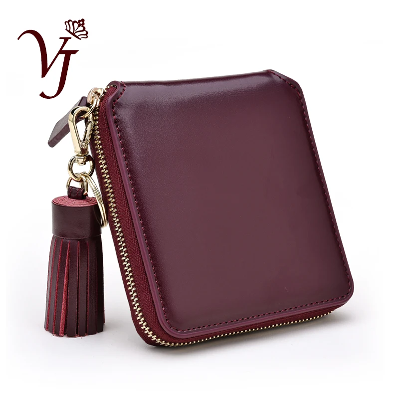 Модный женский кошелек из натуральной кожи с кисточками роскошные дизайнерские