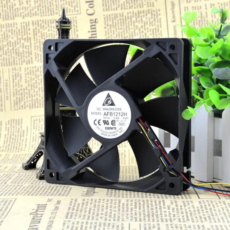 Охлаждающий вентилятор шасси для Delta AFB1212H 12 В 12025 а см|cooling fan|powered coolingpowerful fan |