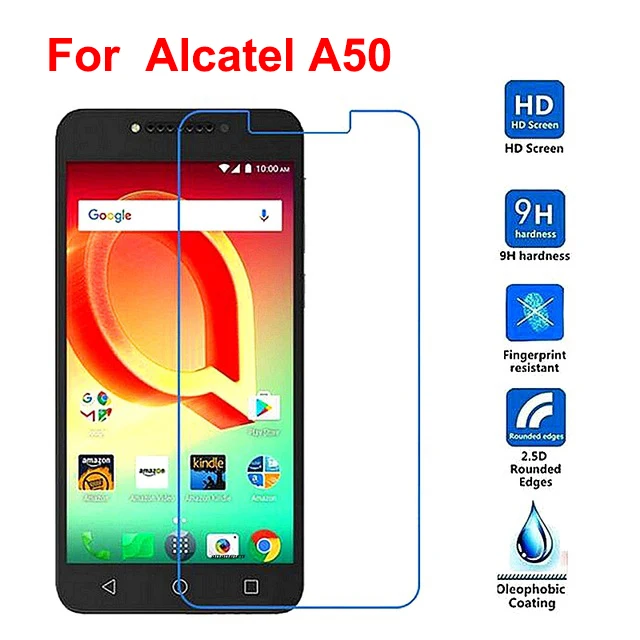 Alcatel A50 Премиум закаленное Стекло для Экран протектор Высокое качество защитное