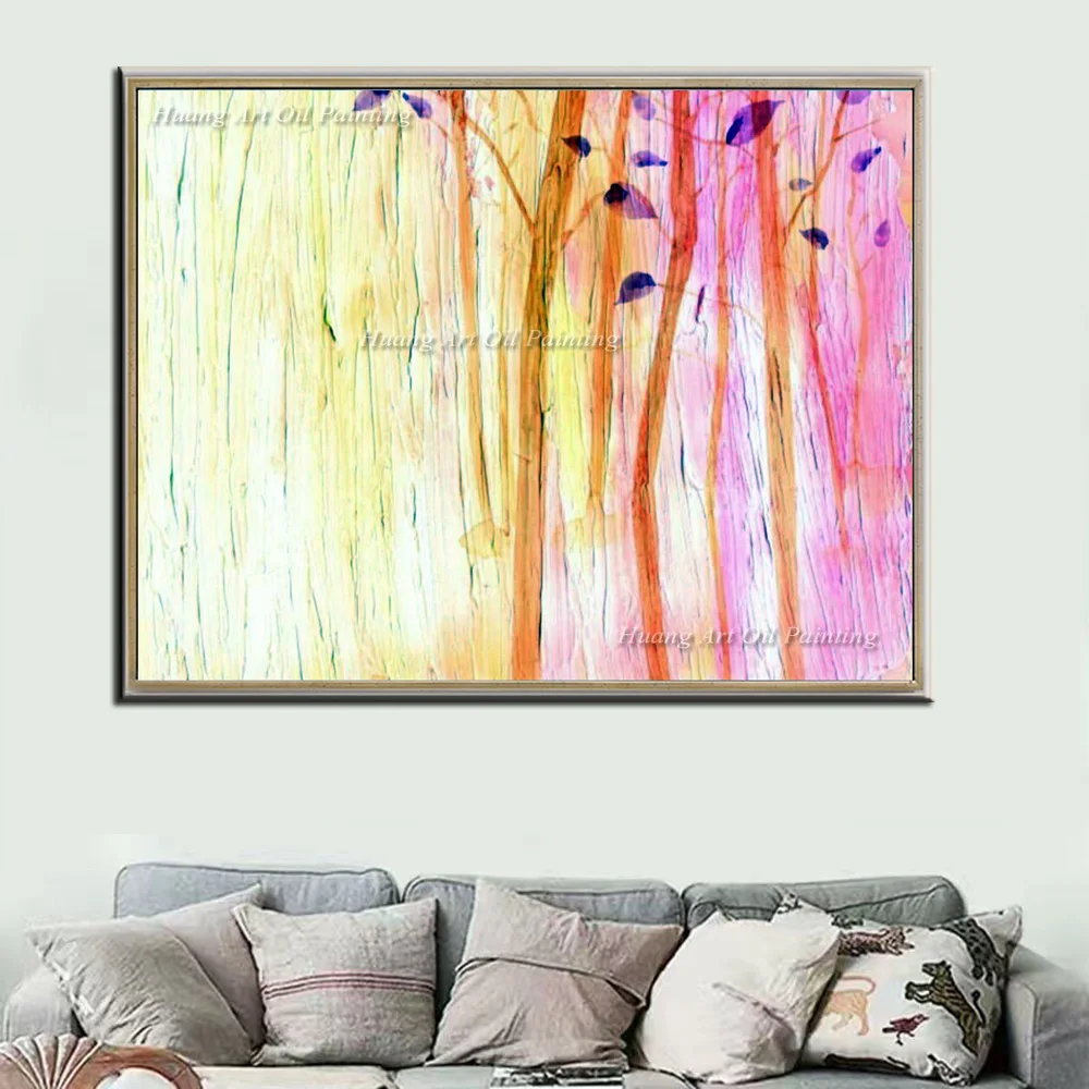 Оригинальные картины из бамбука ручная роспись масляная живопись на холсте
