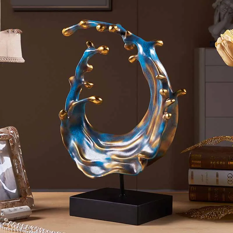 Абстрактные Фигурки из смолы европейские украшения для винного шкафа гостиной