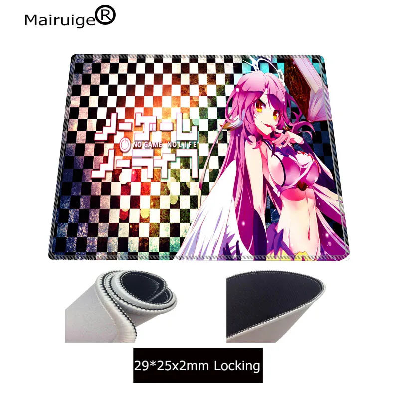 Mairuige NO Game No Life pictures DIY Коврик для мыши L XL Super grande большой коврик для мыши игровой коврик для клавиатуры компьютерный планшет мышь pa