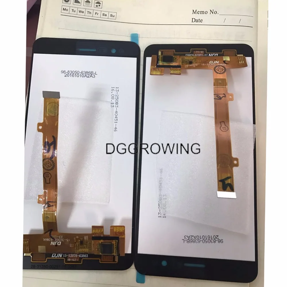 DGGROWING 100% оригинальный прошел тестирование ЖК дисплей + сенсорный экран в сборе