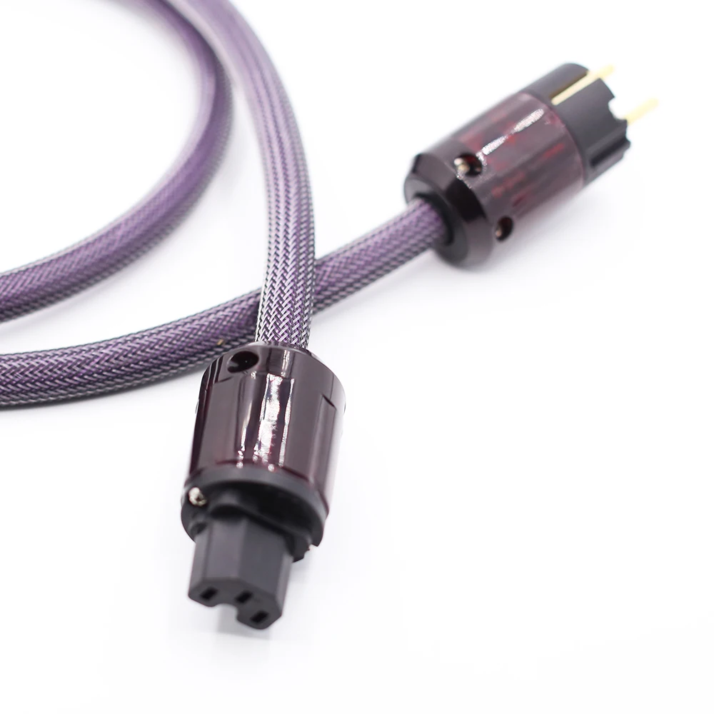 Preffair D507 OCC медный кабель питания переменного тока Hi Fi P 079E/C 079 штепсельная вилка EU