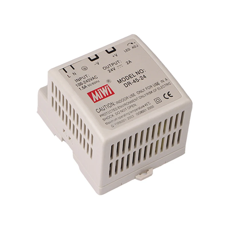 Выход DC5V, 12 V, 15 V, 24V DR блок питания AC DC din-рейка импульсный источник питания 15W 30W 45W 60W100W din-рейка SMPS