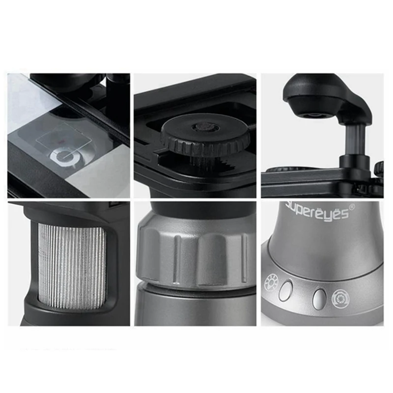 2000X высокое Мощность Цифровые микроскопы 5.0MP USB Портативный ручной микроскоп с