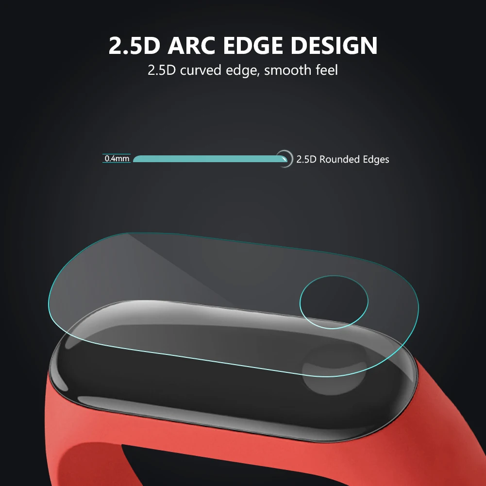 Анти Царапины нано ТПУ Защитная пленка Защита экрана для Xiaomi Mi Band 3 Смарт браслет