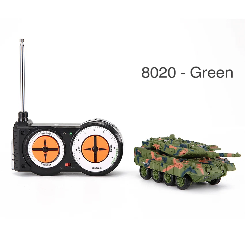 8020/8021 мини 4CH пульт дистанционного управления боевой танк автомобиль RC военная