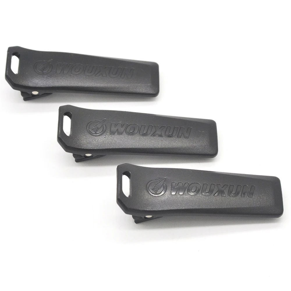 Buy 1PC New Black Original Wouxon Li-ion Battery Clip for KG-UVD1P KG-UVD6 KG-669 KG-833 For Wouxun Walkie Talkie Accessory on