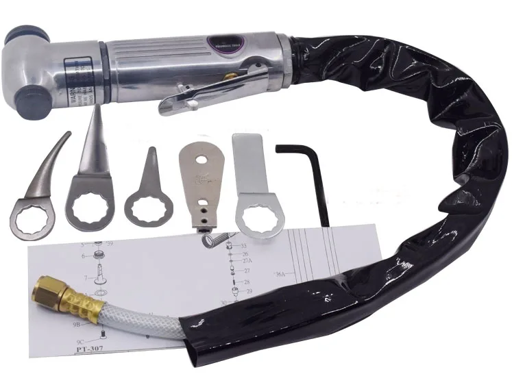 Пневматический нож для отсечки окон набор ветрового стекла с 5 лезвиями |