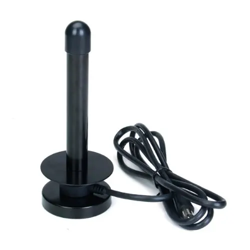 

Black 25 DBI DVB-T TV HDTV Digital Antenna with Male Connector