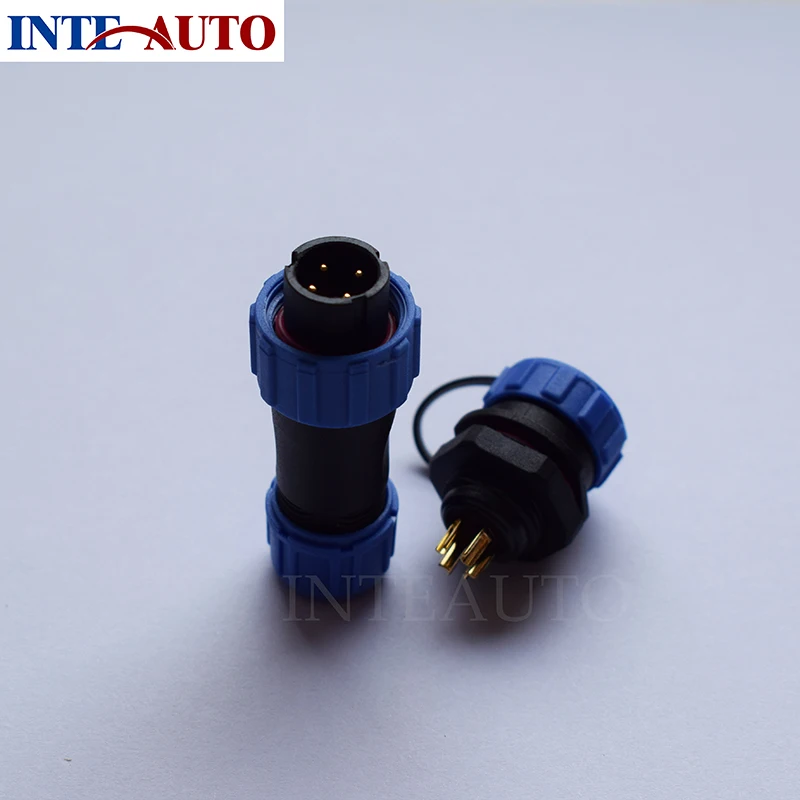 Разъем совместимость SP17 серии 4 контакты водонепроницаемый разъем светодиодный