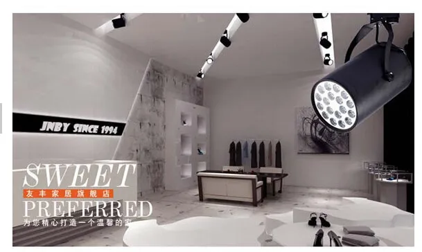 30 шт. DHL светодиодный светильник для треков 5 Вт лампа комнатный кухонный s AC90V ~ 260 в