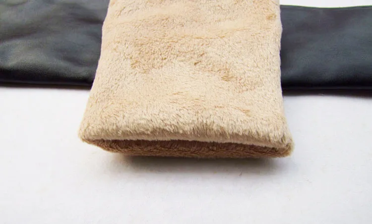 2016 зимние женские модные длинные перчатки теплые с мехом | Аксессуары для одежды