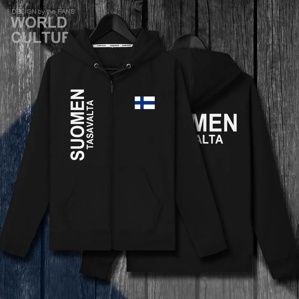 Финляндия FIN FI Suomi финский Финн Топ мужские флисовые толстовки зимняя одежда