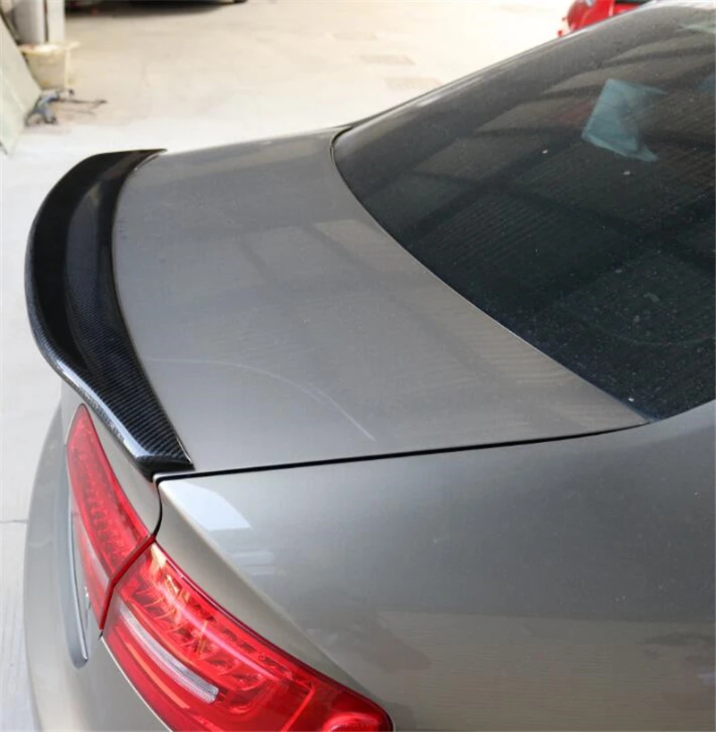 Спойлер из углеволокна для Audi A4 S4 RS4 2009- высококачественные Спойлеры авто аксессуары по EMS