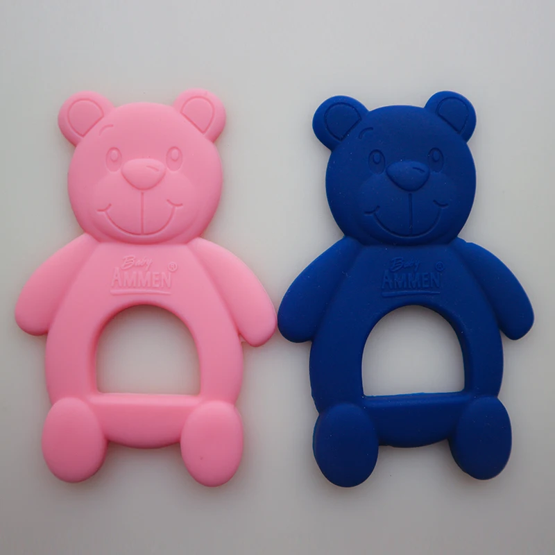 Детский Прорезыватель для зубов безопасный детский силиконовый 3 месяца 2 шт. |
