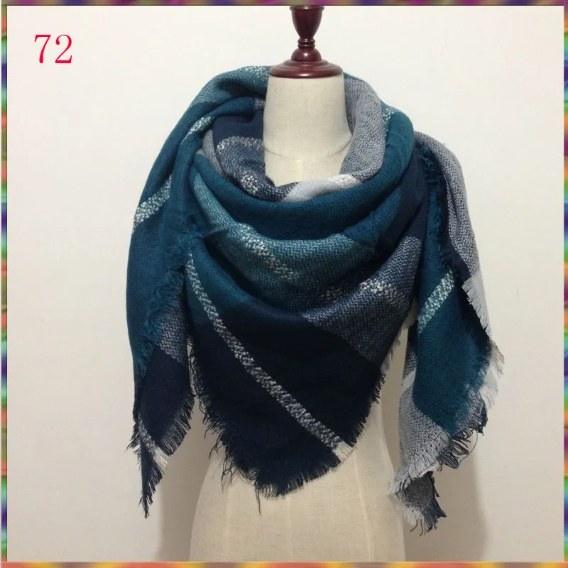 Женский кашемировый шарф Desigual зимний клетчатый роскошный брендовый 2018|scarf wool|scarf