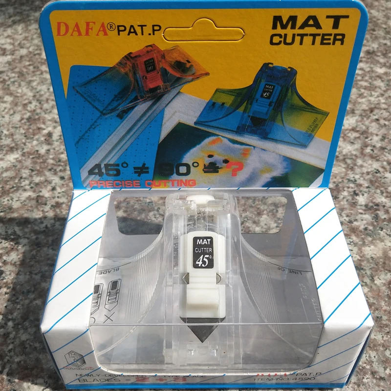 DaFa 45 градусов и 90 градусов мат резак(2 резака+ 3 запасных лезвия) нож Utinity-цвет случайный цвет отправлен случайным образом