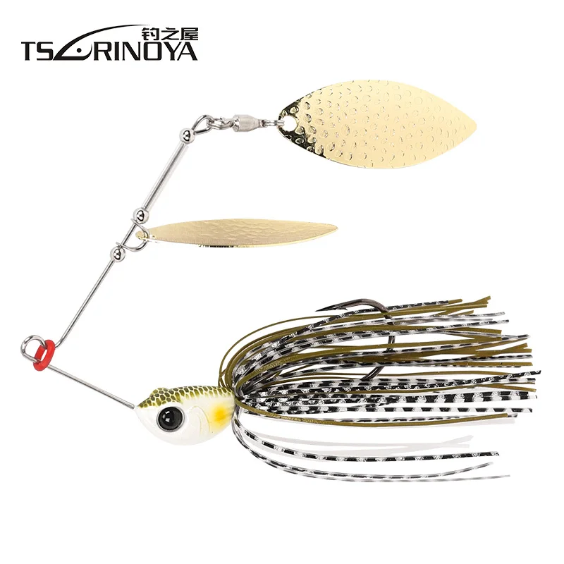 Tsurinoya одет ложки рыболовные приманки 7 г 10 головок Spinnerbaits Jig Head крюк купальник с