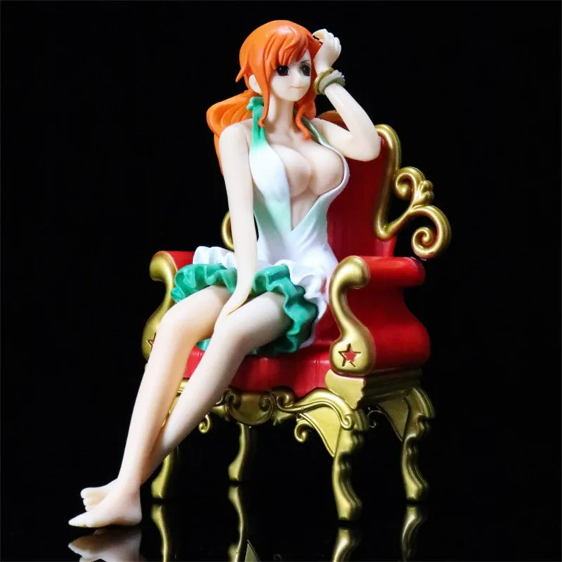 BWFC аниме одна штука Nami Girly девушки с диван стулья сидя Ver Сексуальная ПВХ фигурка