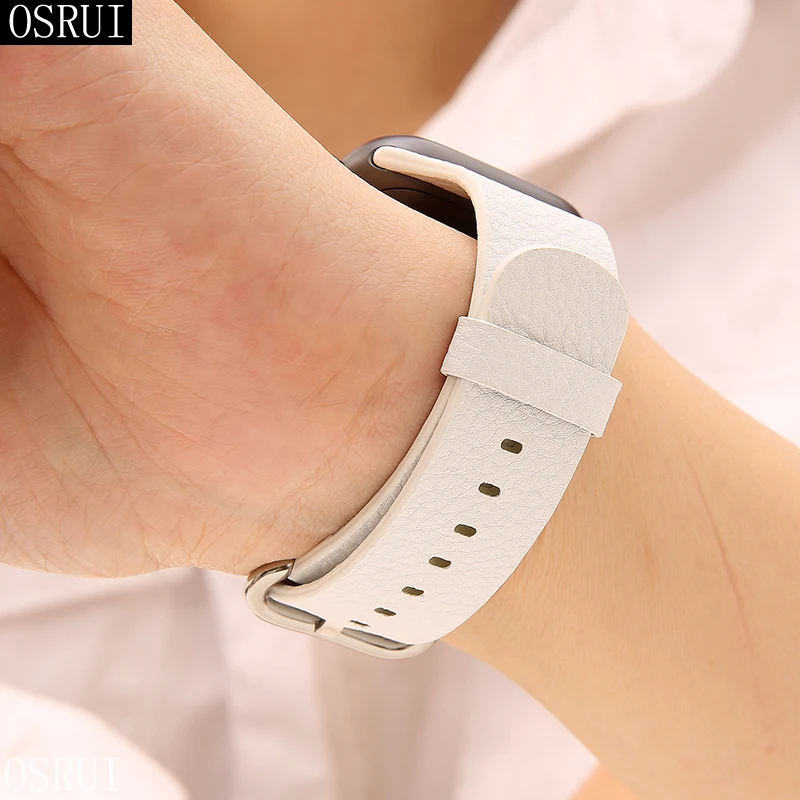 Ремешок для Apple Watch 4 ремешка 44 мм correa iwatch 42 38 40 серия 3 2 кожаный браслет pulseira